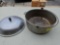 Ten inch aluminum pot with lid