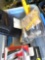 box of miscellaneous items