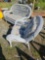 Patio loveseat and chair