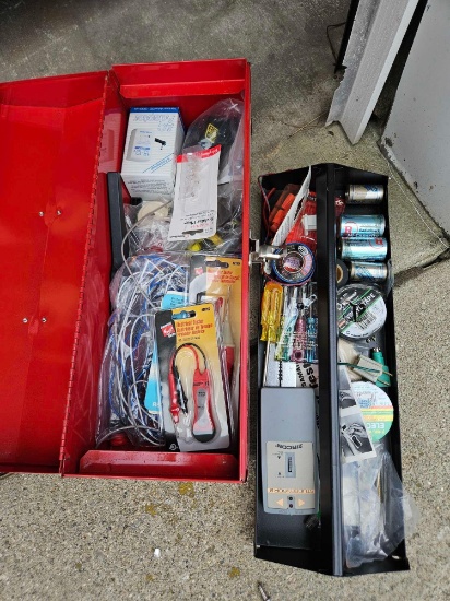19 inch toolbox with contents