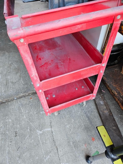 Rolling shop cart