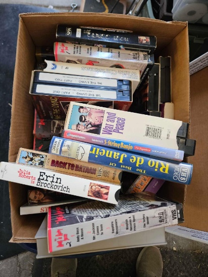 vhs tape lot