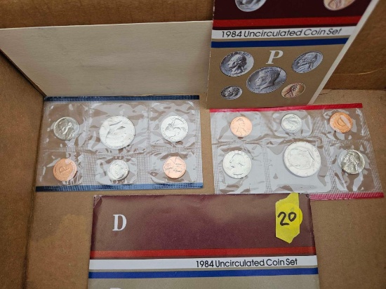 1984 uncirculated coin set