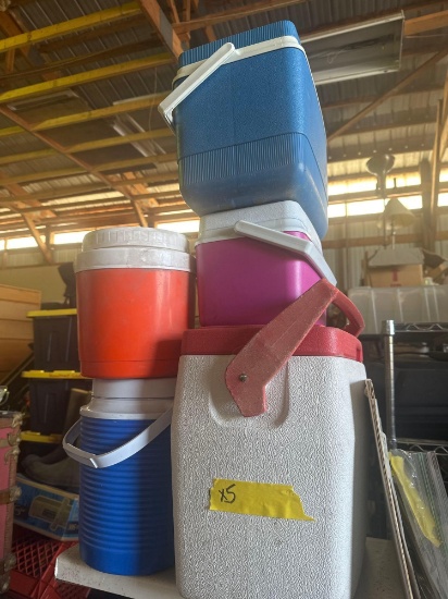 3- coolers/drink dispensers