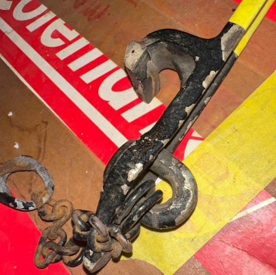 Railroad cast iron hook
