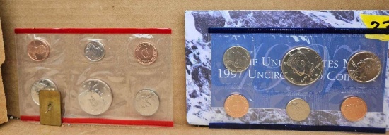 1997 uncirculated coin set
