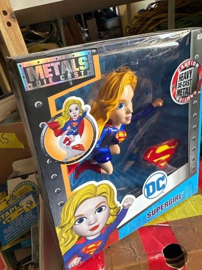 metals die cast supergirl doll