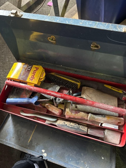 tool box with tools