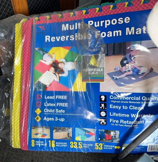 multi purpose reversible foam mats