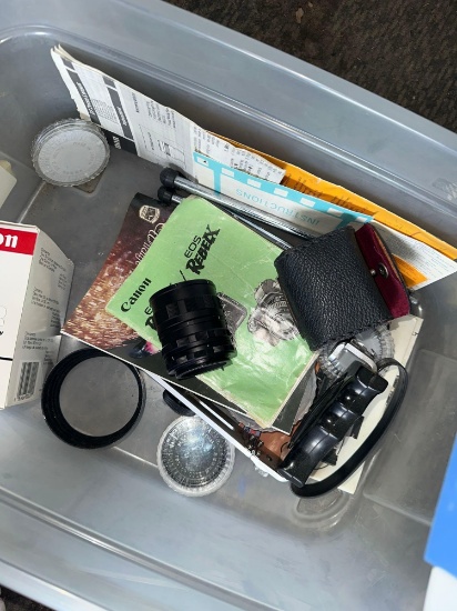 Canon camera accessories/books