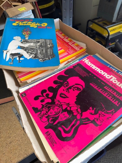Assorted music books