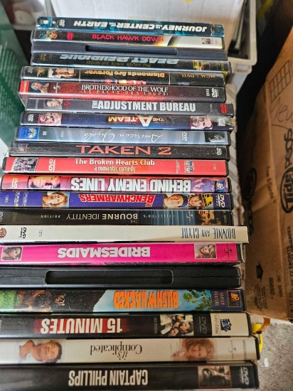 40+dvd's