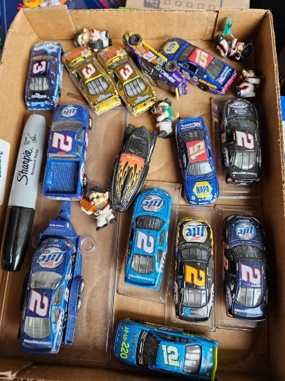 Nascar cars and figures