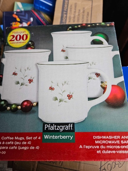 4 new coffee mugs