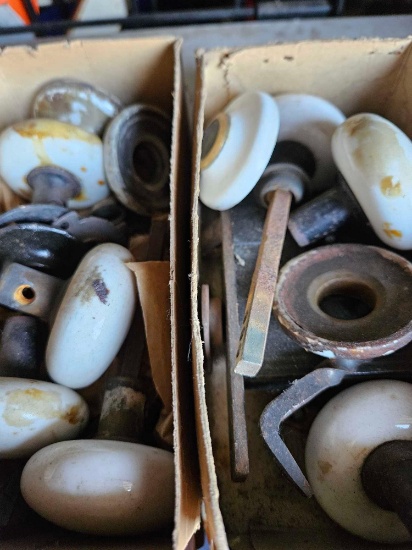 Vintage door knobs