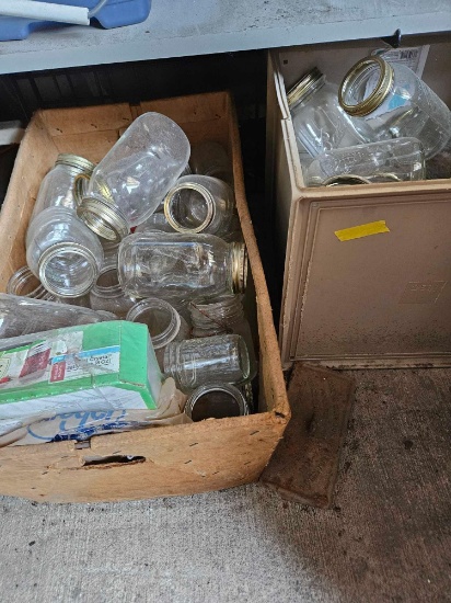 lot of jars