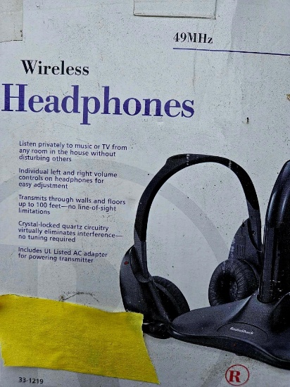 Wireless headphones