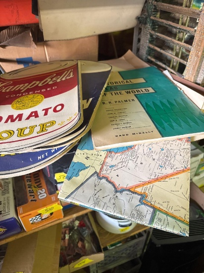 Vintage Atlas maps and more