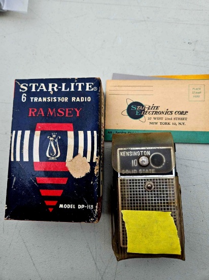star lite transistor radio