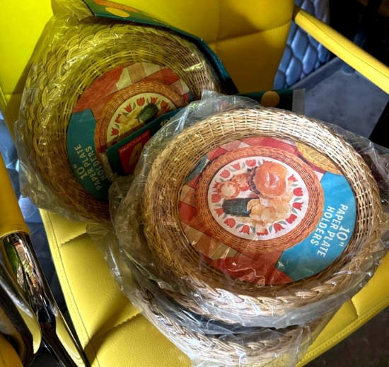 5- Packs of paper plate holders