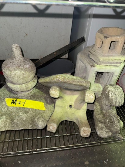concrete yard ornaments