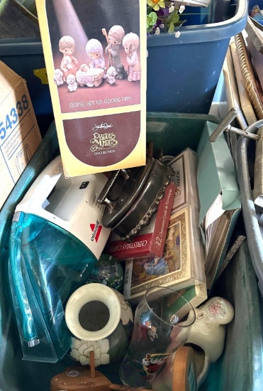 Bissell sweeper/precious moments/vases/cards