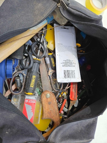 Bag of assorted tools