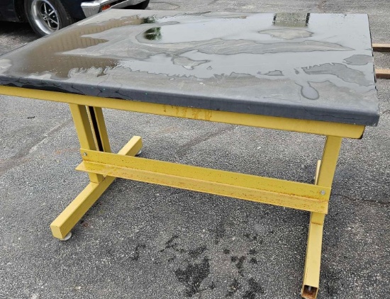 48x36 metal lab workshop table