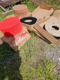 scotch brite brushes and pads
