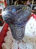 10 inch imperial Purple Carnival Glass