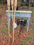 Misc.  lot including hedgers, Tiki Torches