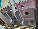 30 inch aluminum double sink
