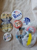 Political button lot