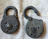 2 vintage locks