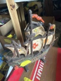 vintage cast iron ship door stopper