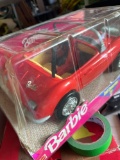 Vintage Mattel 1998 Barbie convertible car