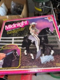 Vintage Barbie midnight horse