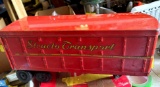 Structo transport trailer pressed steel no.700