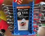 Duratest 9 pc S.A.E.wrench set