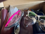 25- eye glasses/cases