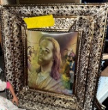 Framed religious picture