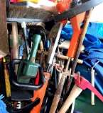 Large barrel of tools