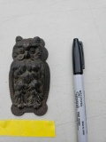 4 inch cast owl clip