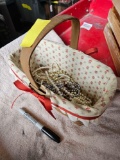 basket with costume jewelry