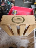 9x12 wood advertising crate