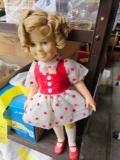 Sixteen inch tall shirley temple doll