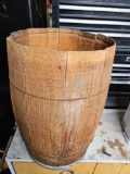 Eighteen inch wood barrel