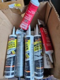 caulk and sealer lot