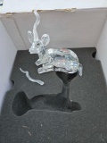 Crystal deer ornament needs repair