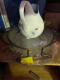 Glass serving dishes